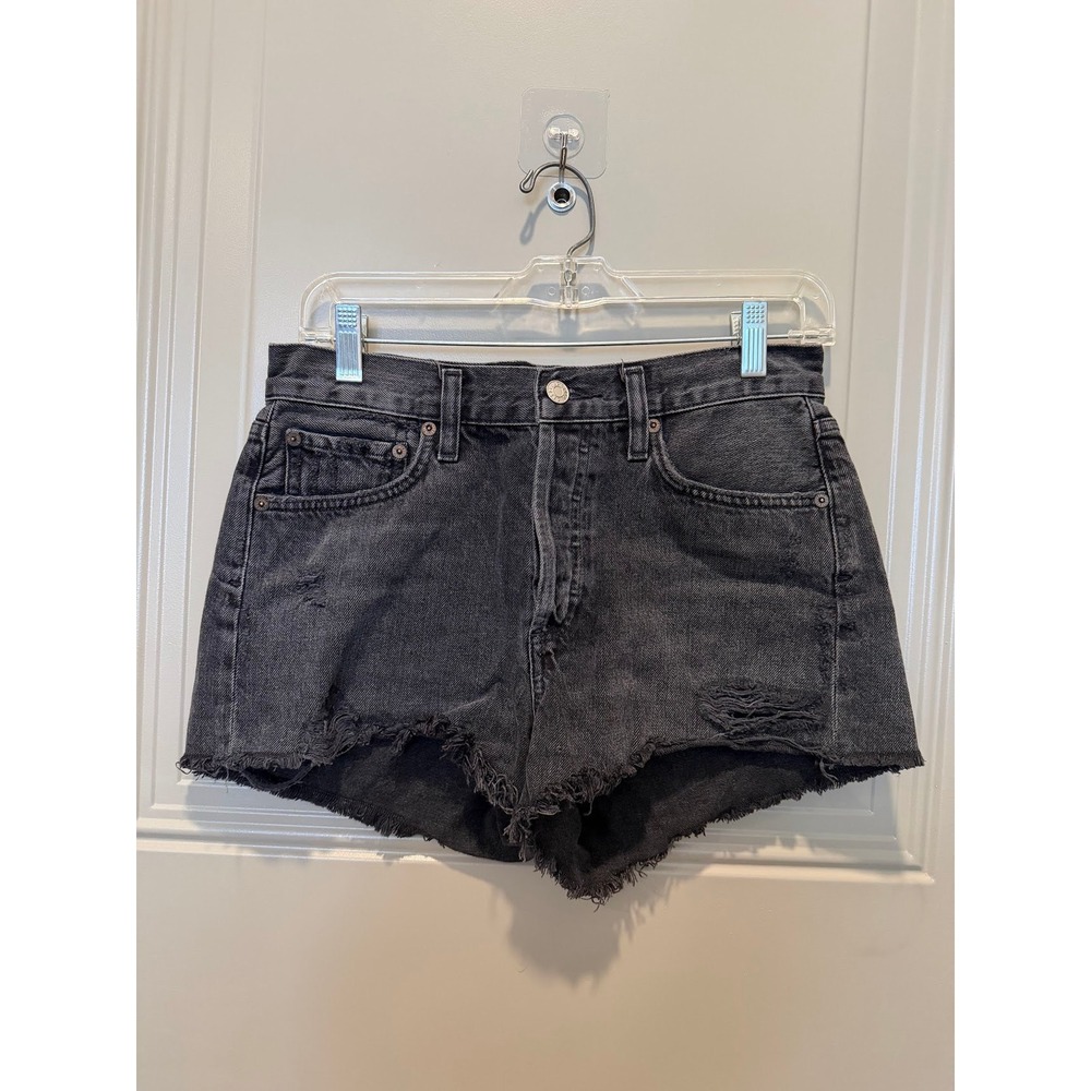 Agolde Denim‎ Shorts Size 25 Black